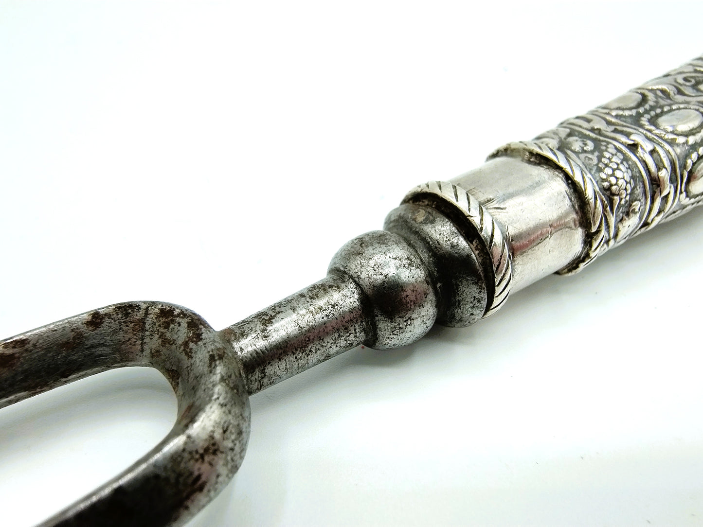 Fork with silver handle, 18th century