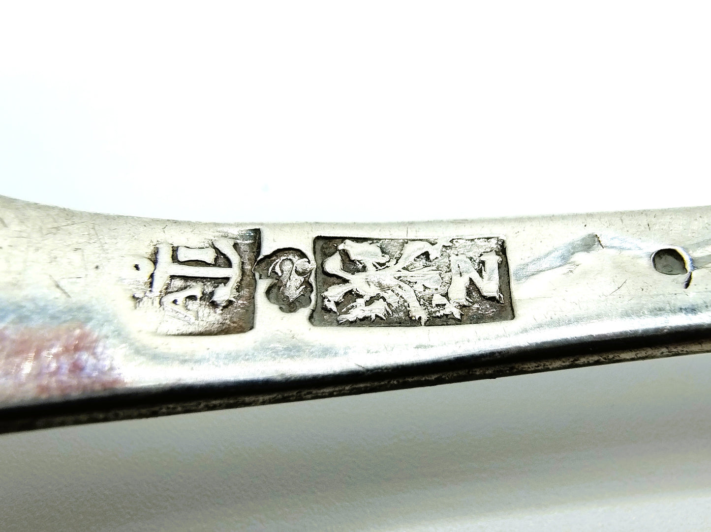 Zilveren vork, A. Janse, Middelburg, 1790