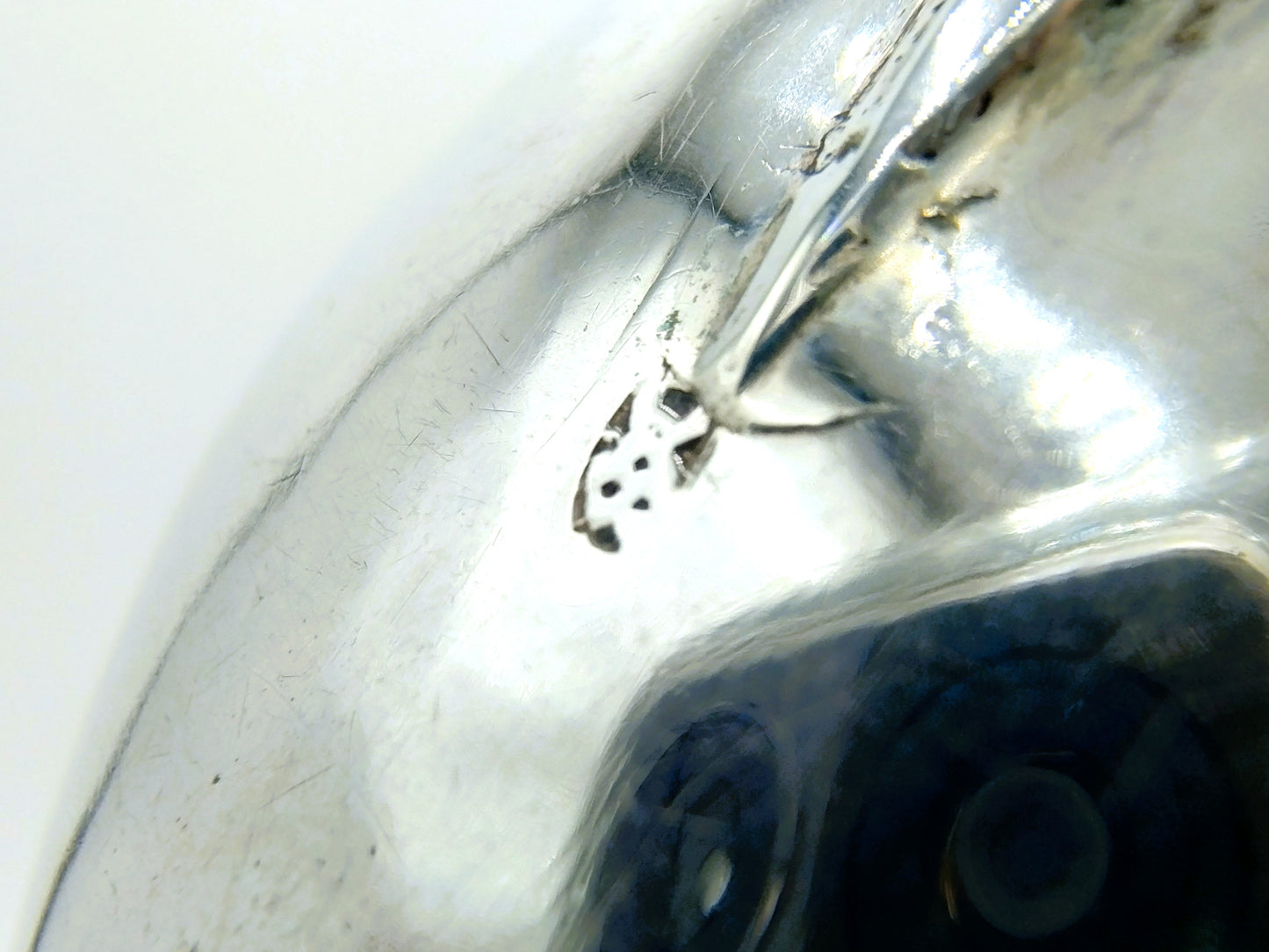 Silver birth spoon, S. van Ommeren, Leeuwarden, 1768