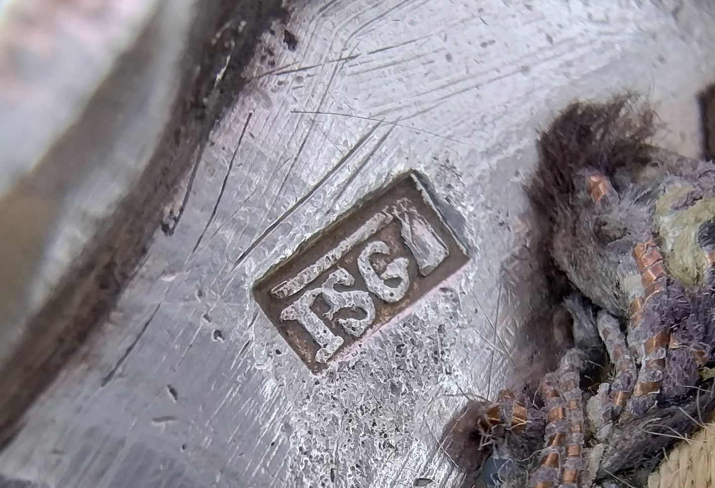 Silver clasp bag, J.S. Glasouw, Amsterdam, 1775