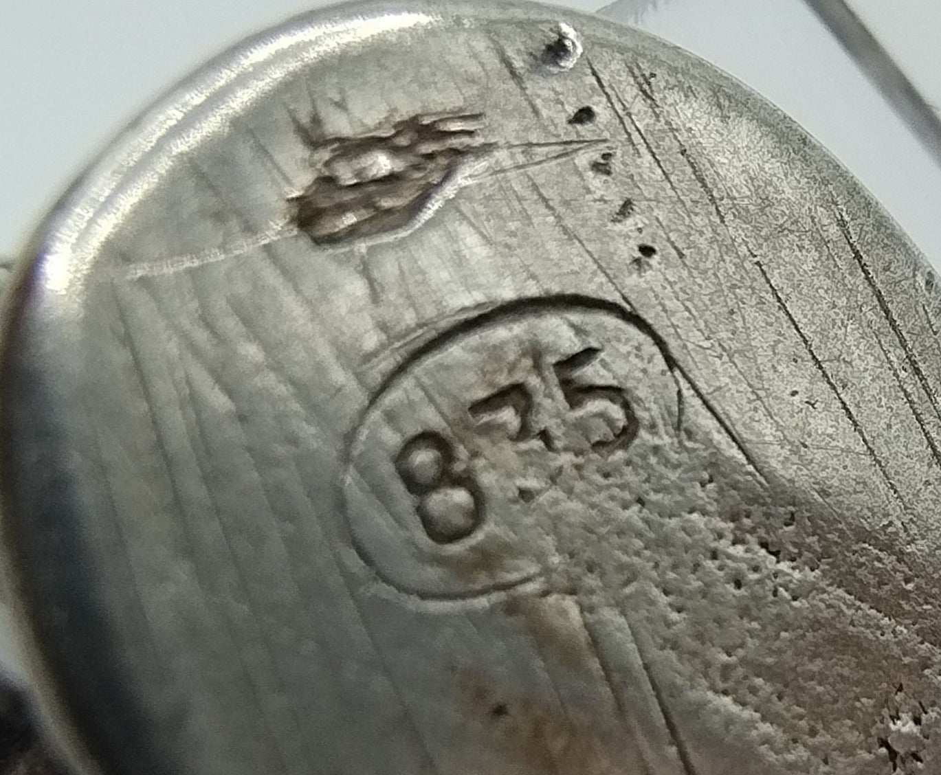 Zilveren miniatuur eend, 20e eeuws