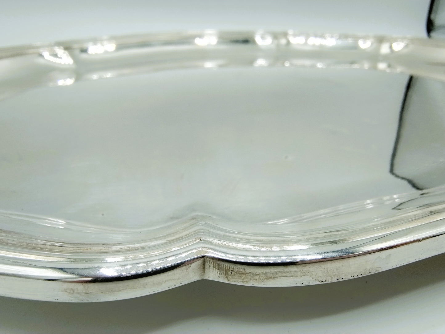 Silver tray, Bruckmann & Sohne, Gero / Germany, 20th century