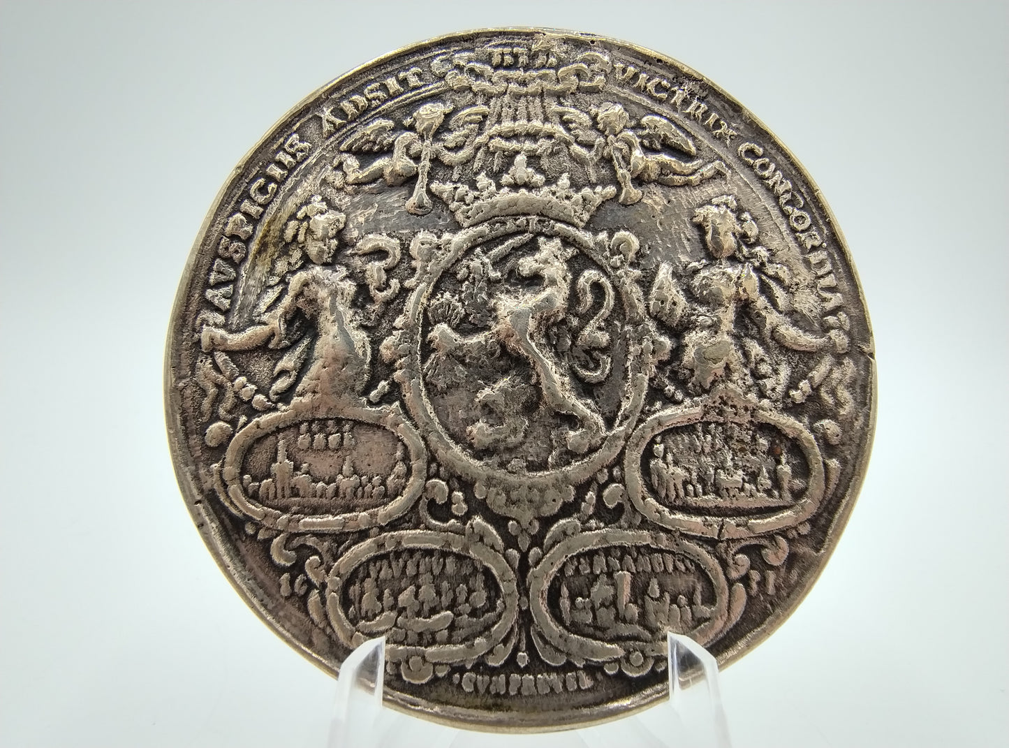 Zilveren historiepenning, overwinning 's-Hertogenbosch door stadhouder Frederik Hendrik