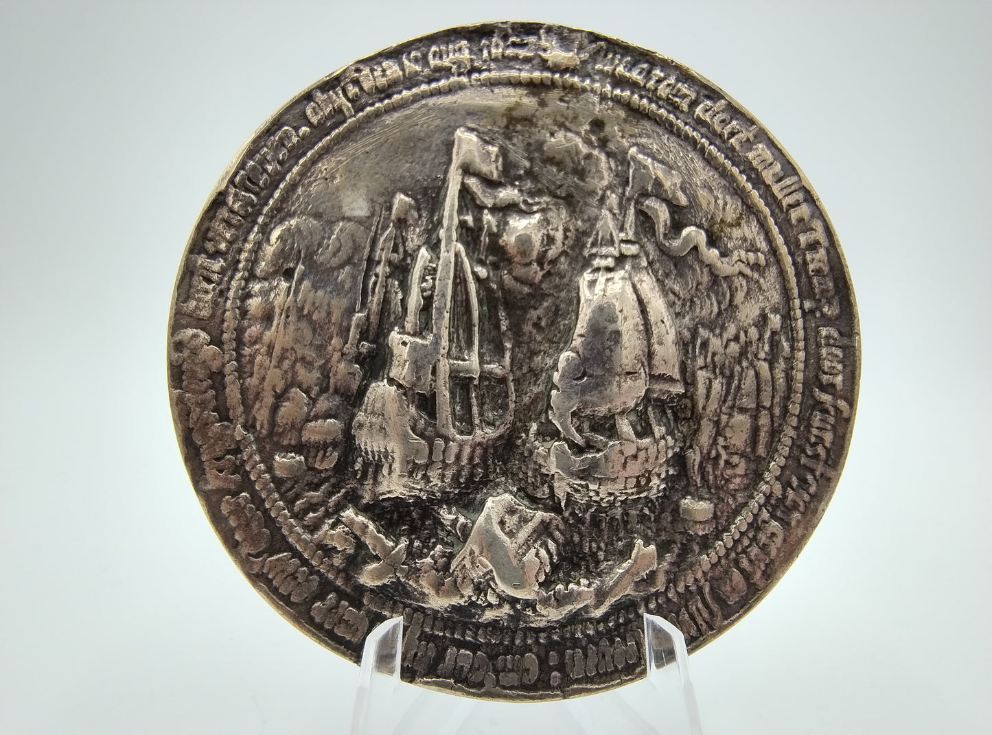 Zilveren Historiepenning, dood van Maarten Harpertszoon Tromp, Wouter Muller