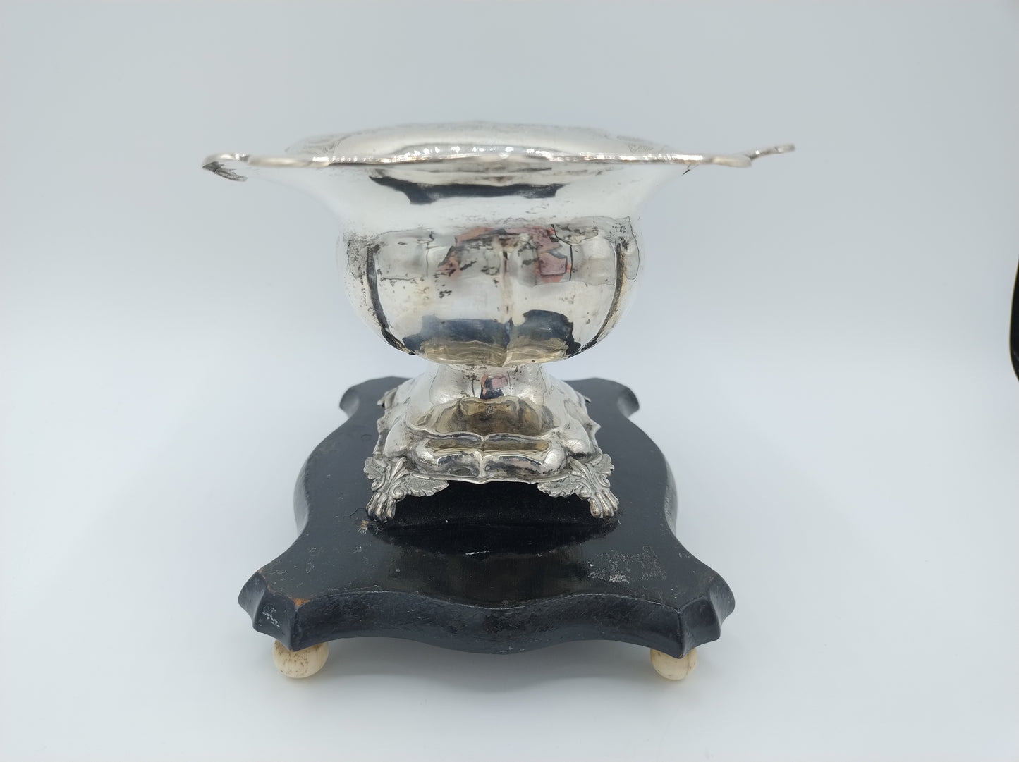 Silver pipe brazier, CJ Brunings, Joure, 1863