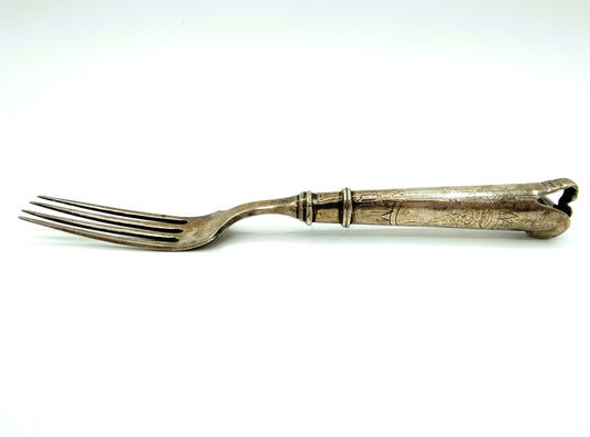 Zilveren vork, M. Boldijn / Amsterdam, 18e eeuws