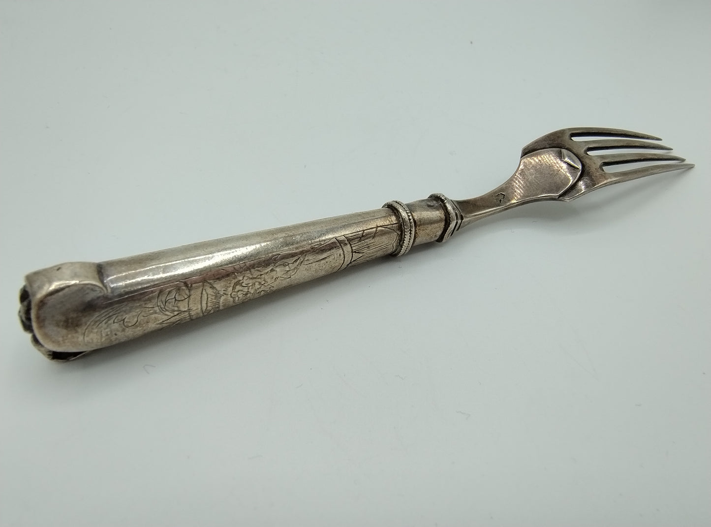 Silver fork, M. Boldijn, Amsterdam, 1754