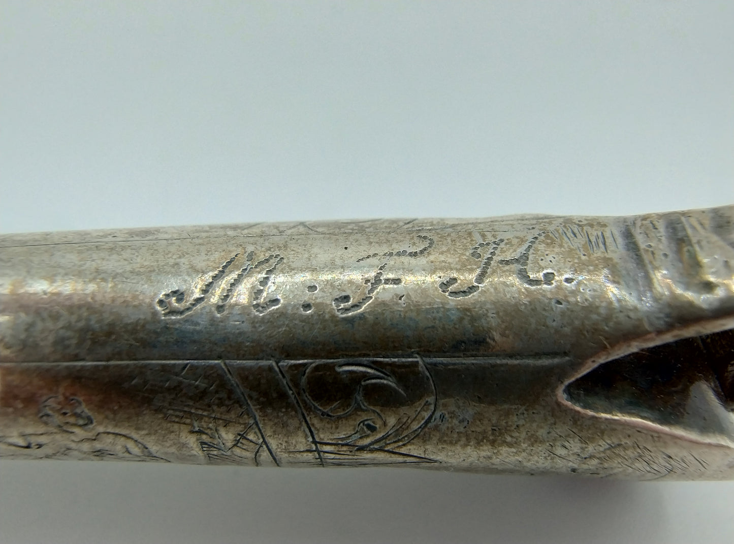 Silver fork, M. Boldijn, Amsterdam, 1754
