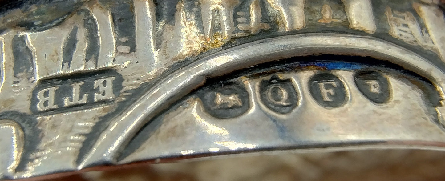 Zilveren doosje, B. Neresheimer & Sohne, Hanau, Duitsland, 1891