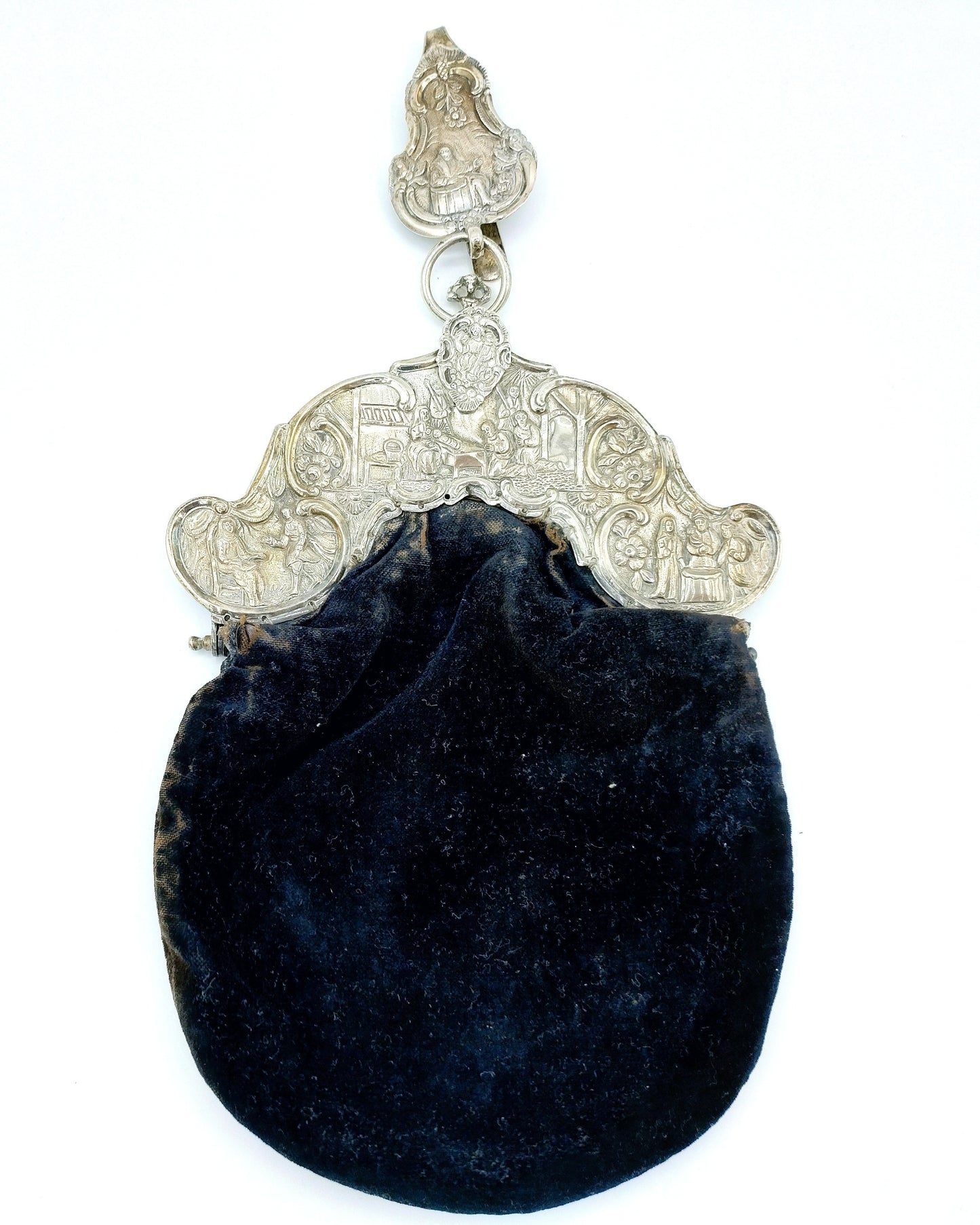 Silver purse clasp, A. Oosterwerf, Sneek, 1802