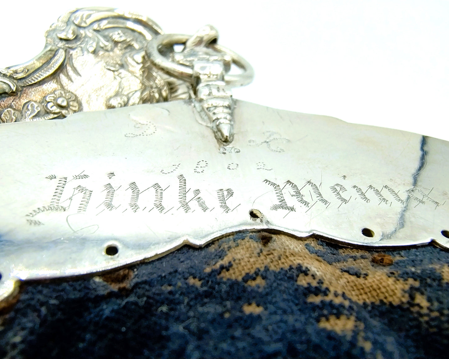 Silver purse clasp, A. Oosterwerf, Sneek, 1802