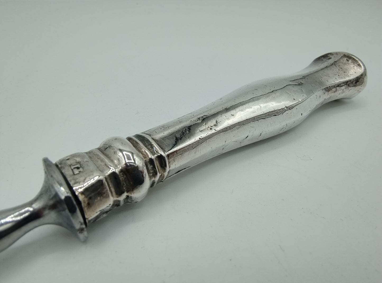 Vork met zilveren heft, T. Dub, Wenen, Oostenrijk, 1862