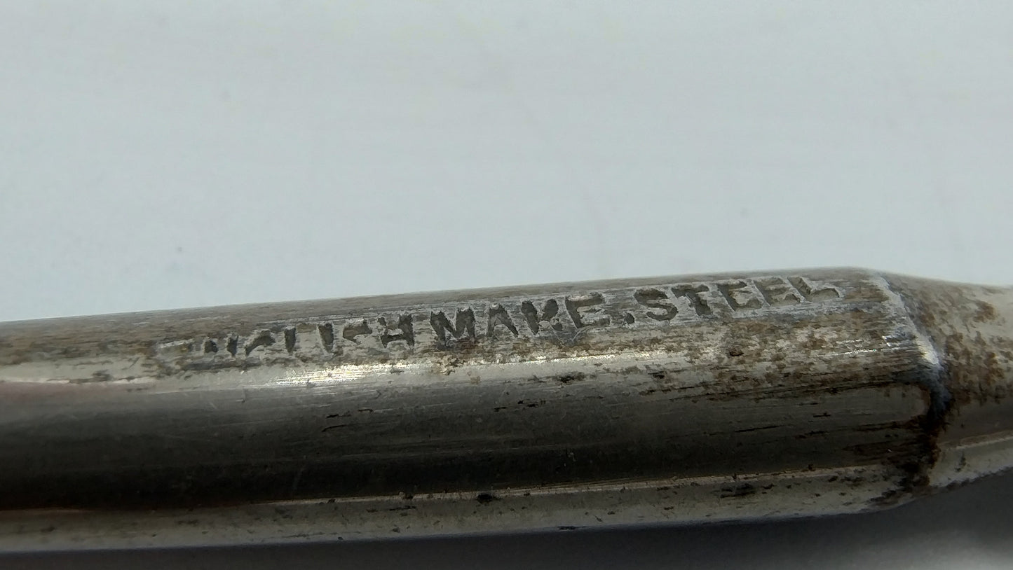 Veterhaak met zilveren heft, Crisford & Norris, Birmingham, 1910