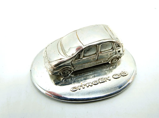 Zilveren miniatuur Citroën C3, 20e eeuws
