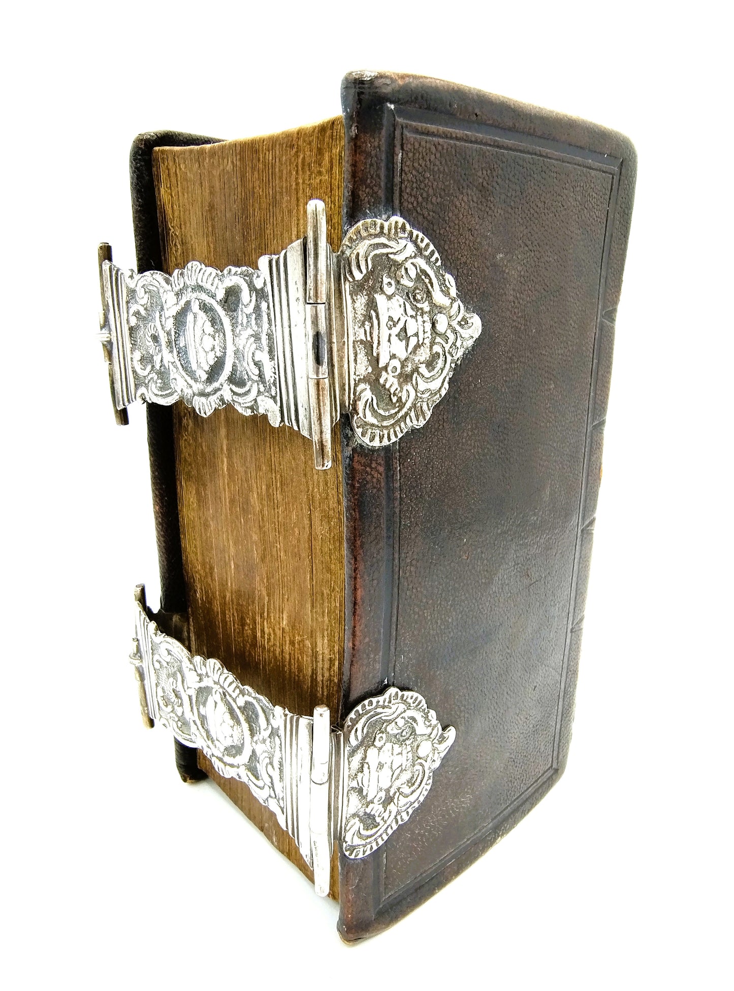 Bijbel met zilveren sloten, C. Wendels, Middelburg, 1840