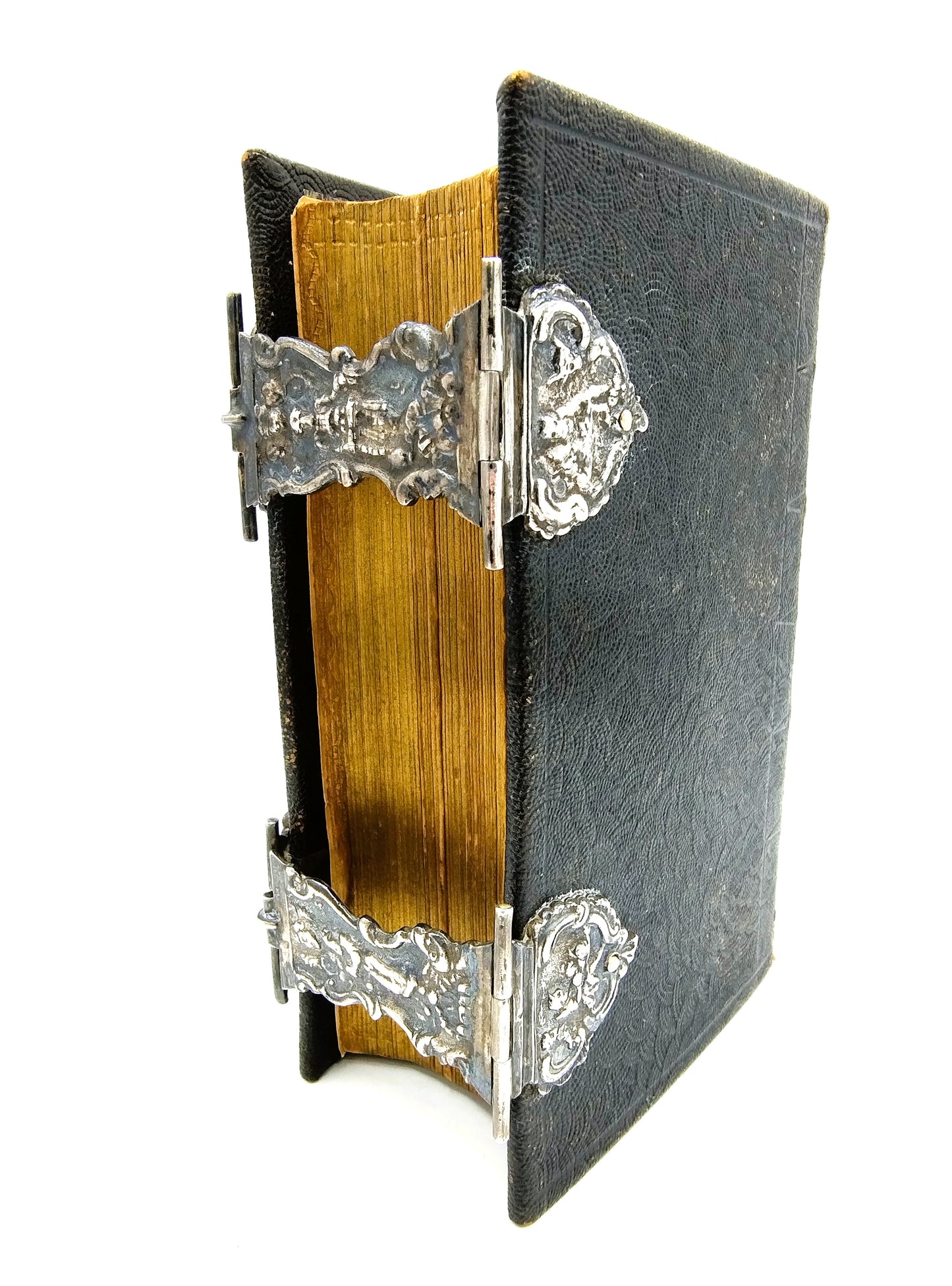 Bible with silver clasps, Schoonhoven, 1887