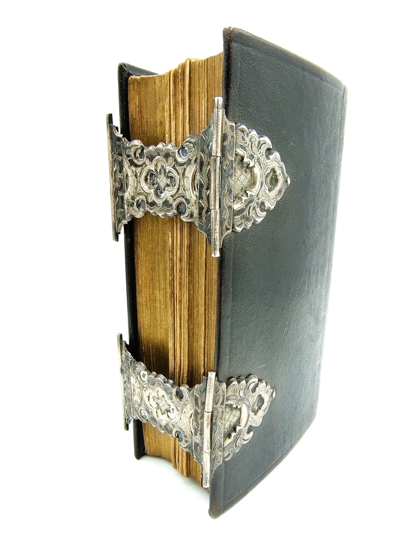 Bijbel met zilveren sloten, S.F. Reitsma, Heerenveen, 1872