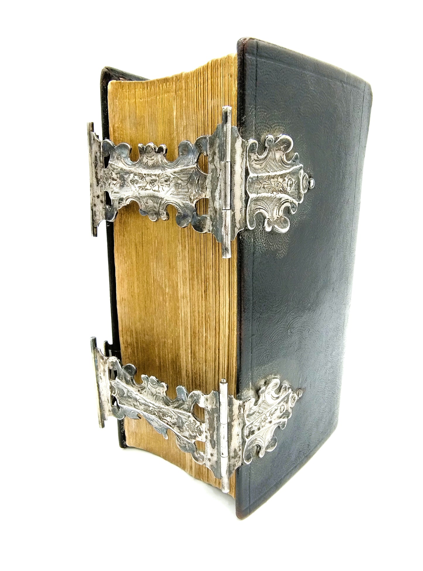 Bijbel met zilveren sloten, S.F. Reitsma, Heerenveen, 1873