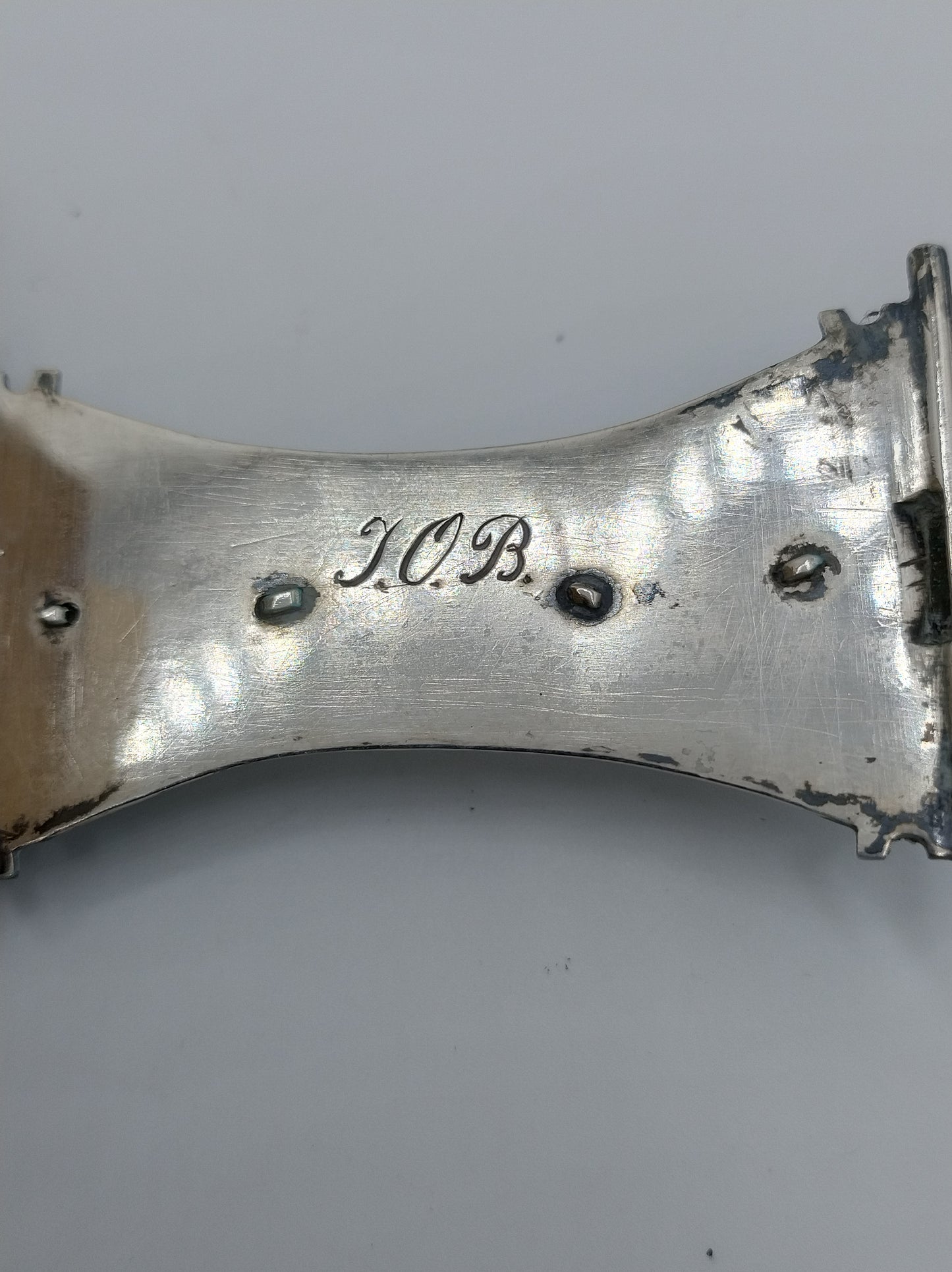 Bijbel met zilveren sloten, 1853