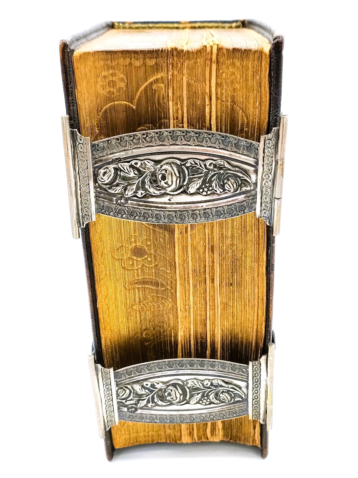 Bijbel met zilveren sloten, S.T. Reitsma, Sneek, 1856