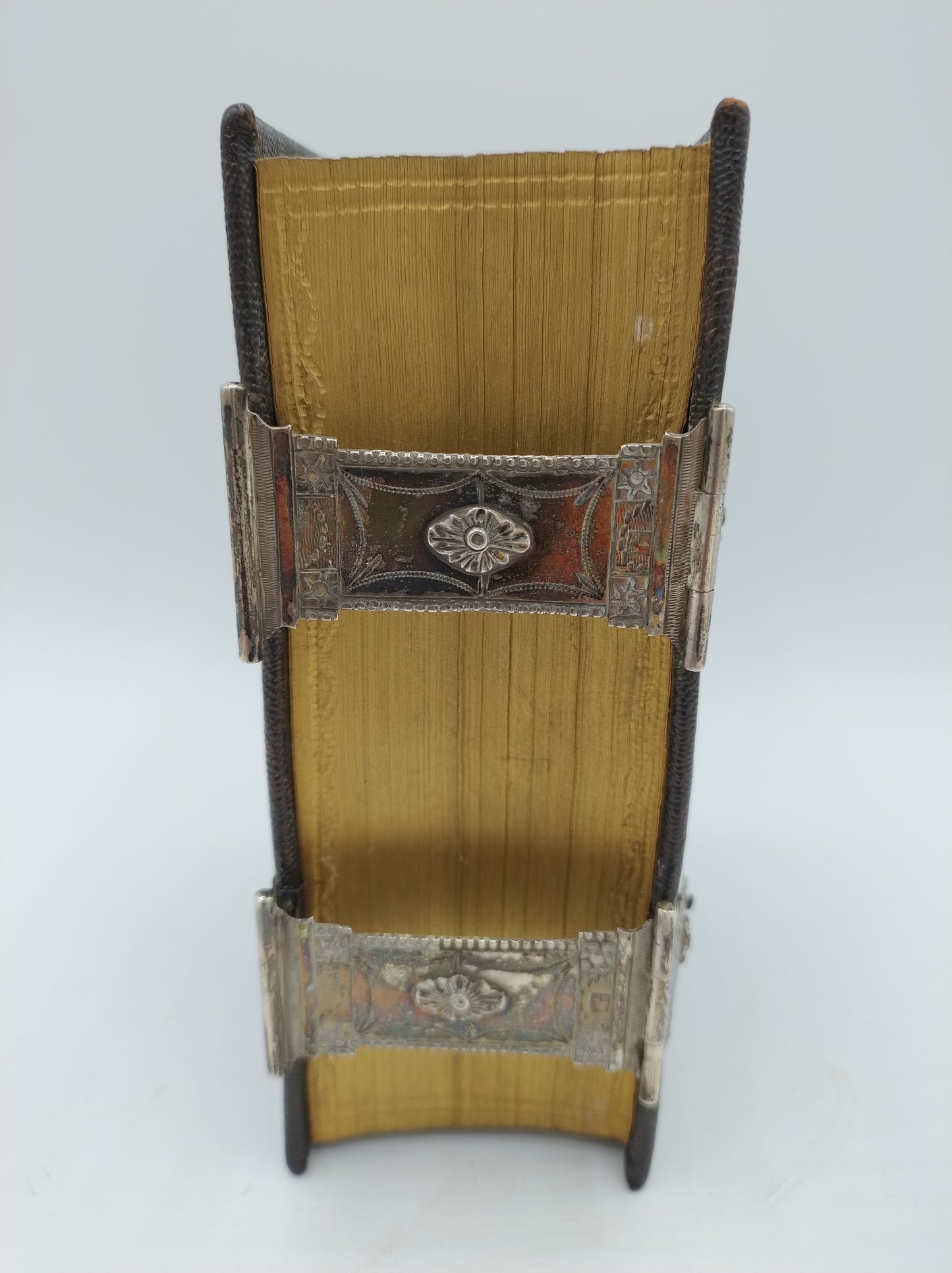 Bijbel met zilveren sloten, A. Verroen, Gouda, 1829