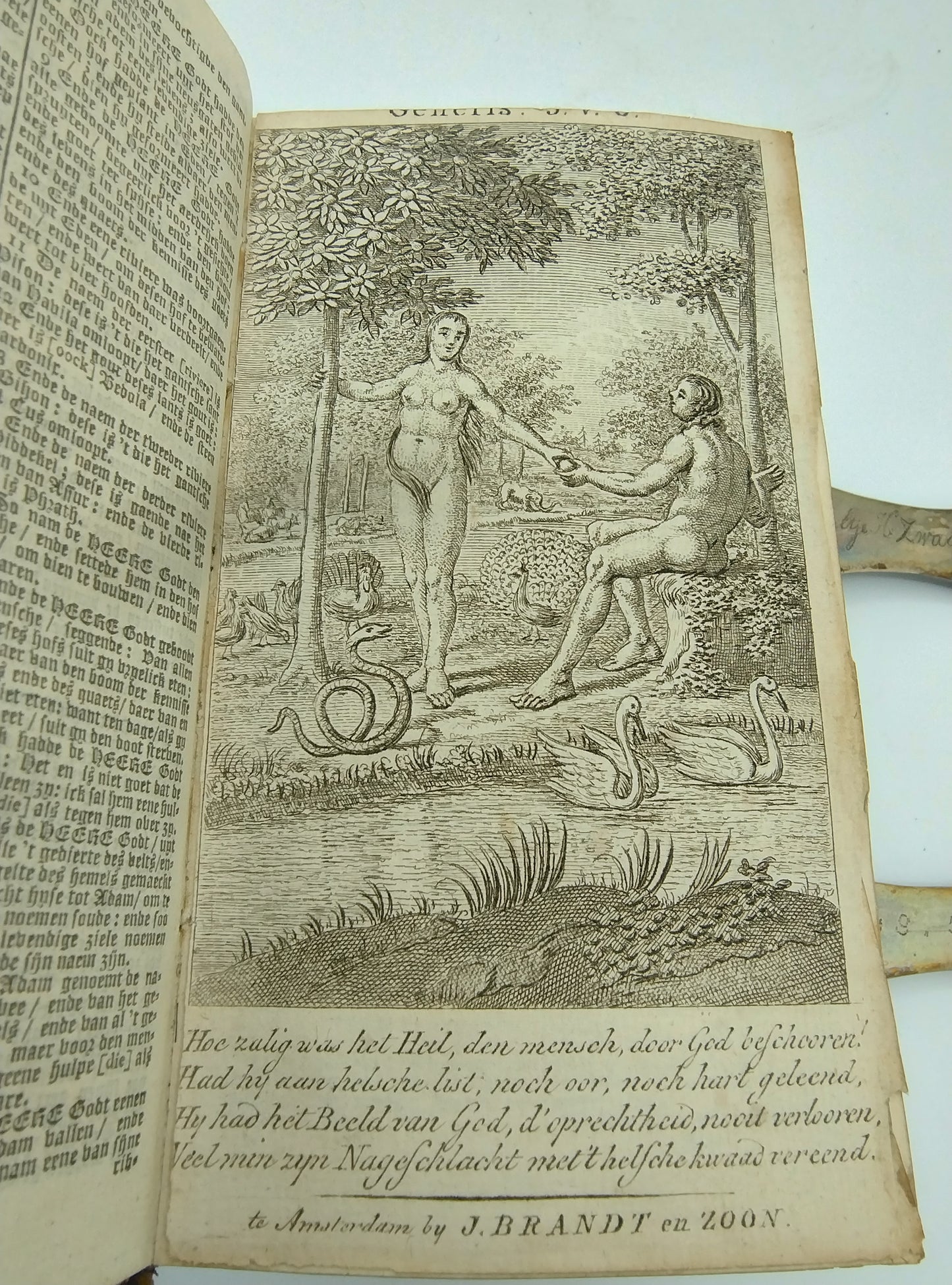 Bible with silver clasps, JP Paulides, Heerenveen, 1834