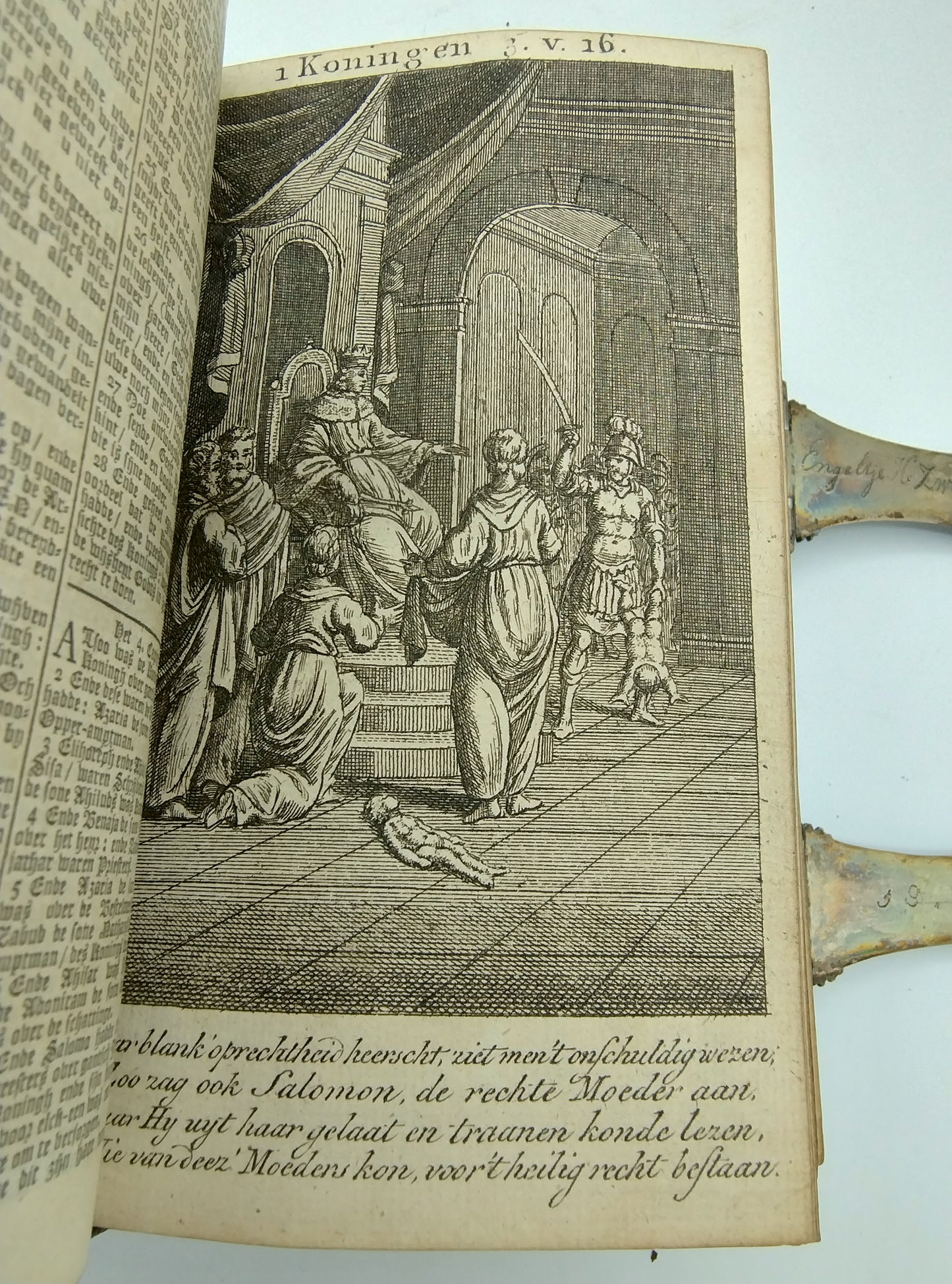 Bible with silver clasps, JP Paulides, Heerenveen, 1834
