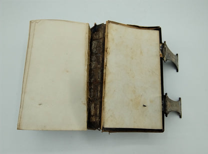 Bijbel met zilveren sloten, J.P. Paulides / Heerenveen, 19e eeuws