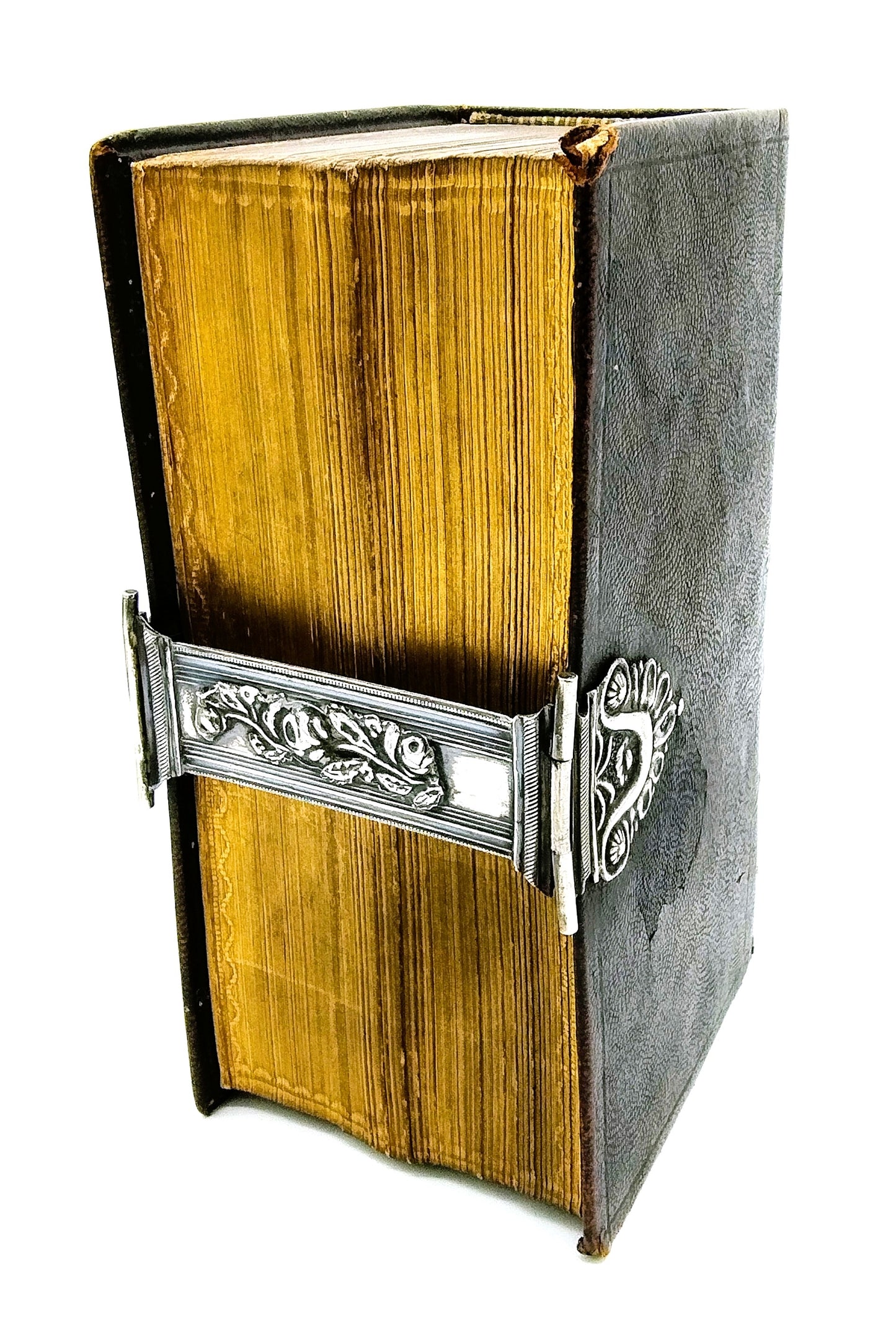 Bibel mit Silberverschluss, IA van der Cop, Deventer, 1852