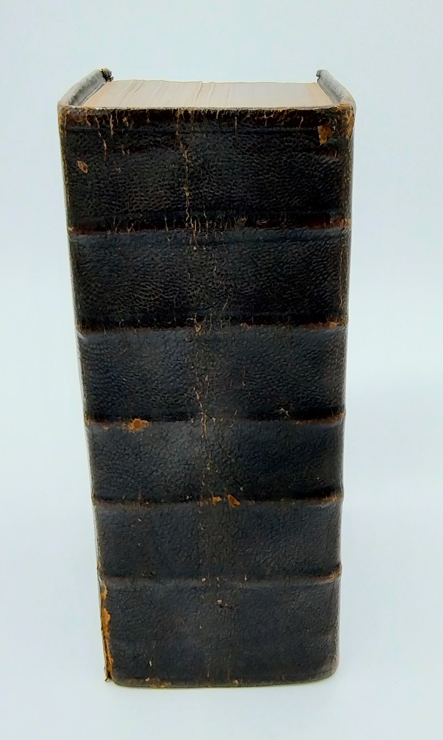 Bibel mit Silberverschluss, IA van der Cop, Deventer, 1852