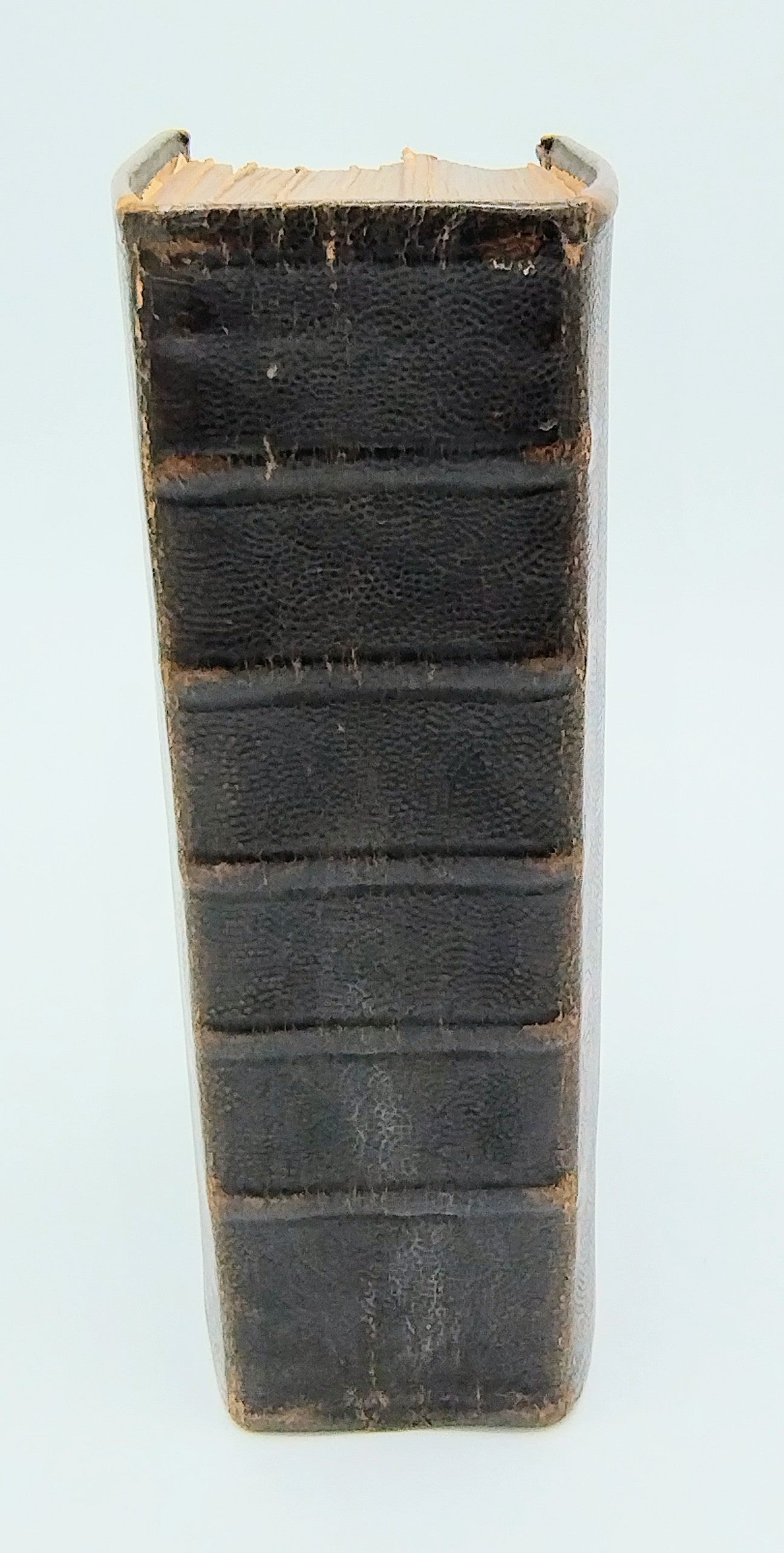Bijbel met zilveren slot, Wed. M.H. Merkelbach, Harlingen, 1843