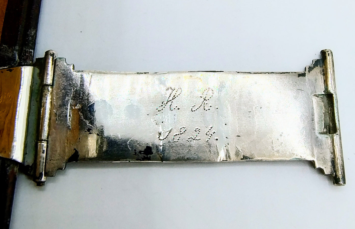Bijbel met zilveren slot, M. Bartel / Franeker (?), 19e eeuws