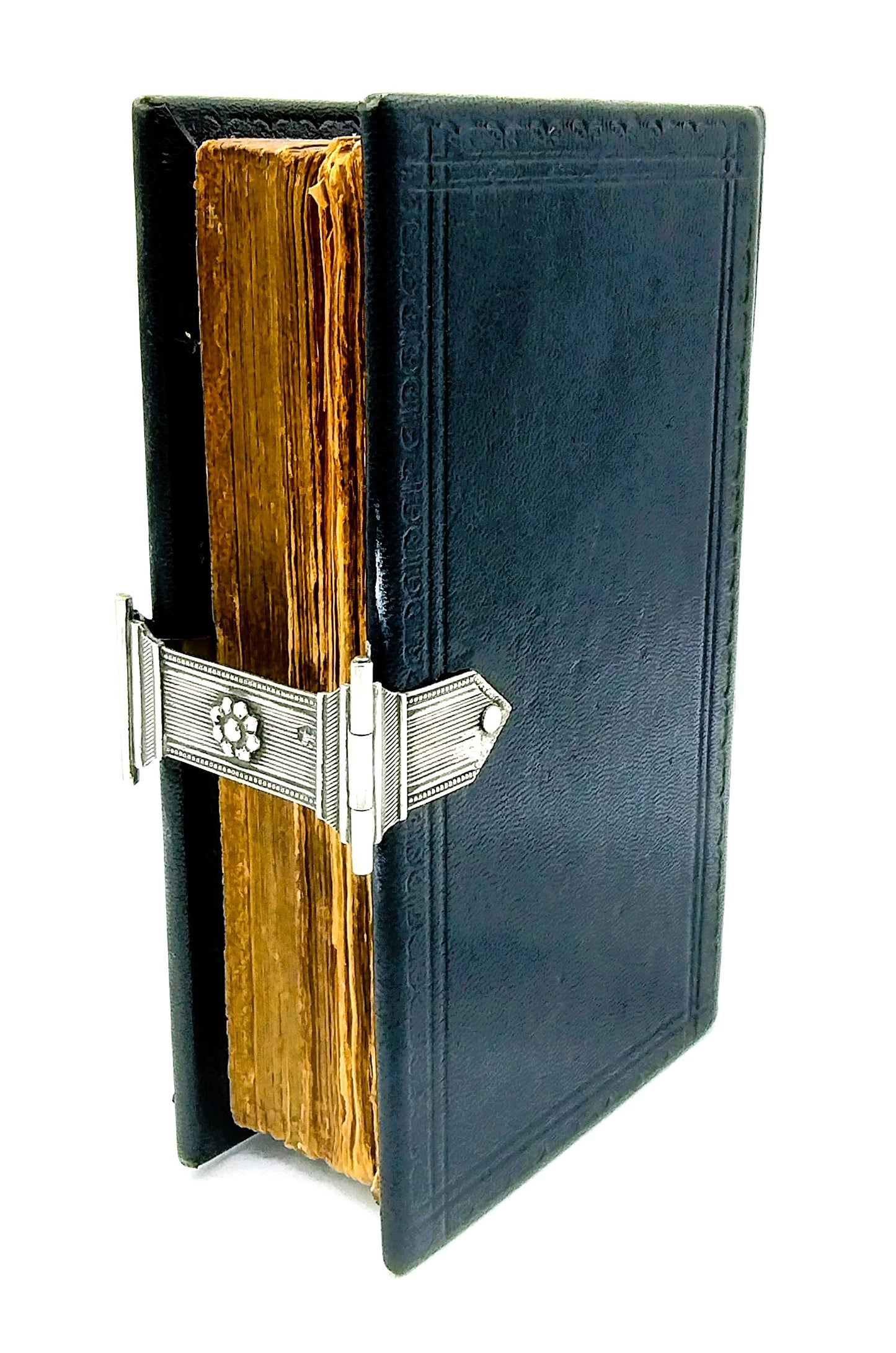 Bibel mit Silberverschluss, HH van de Dool, Schoonhoven, 1839