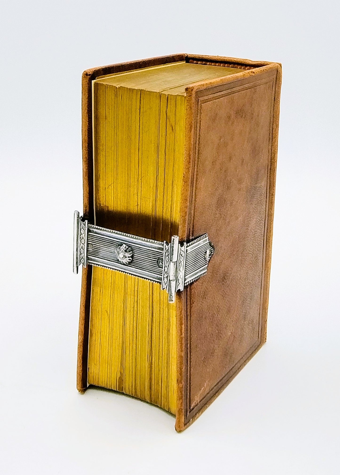 Bijbel met zilveren slot, H.H. van de Dool, Schoonhoven, 1839