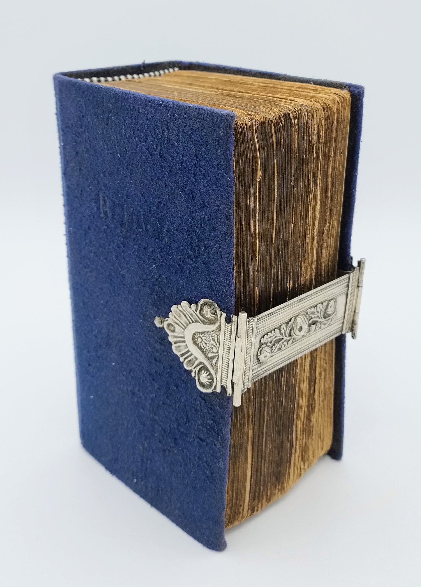Bibel aus dem 18. Jahrhundert mit Silberverschluss, A. Nobel, Schoonhoven, 1769/1853