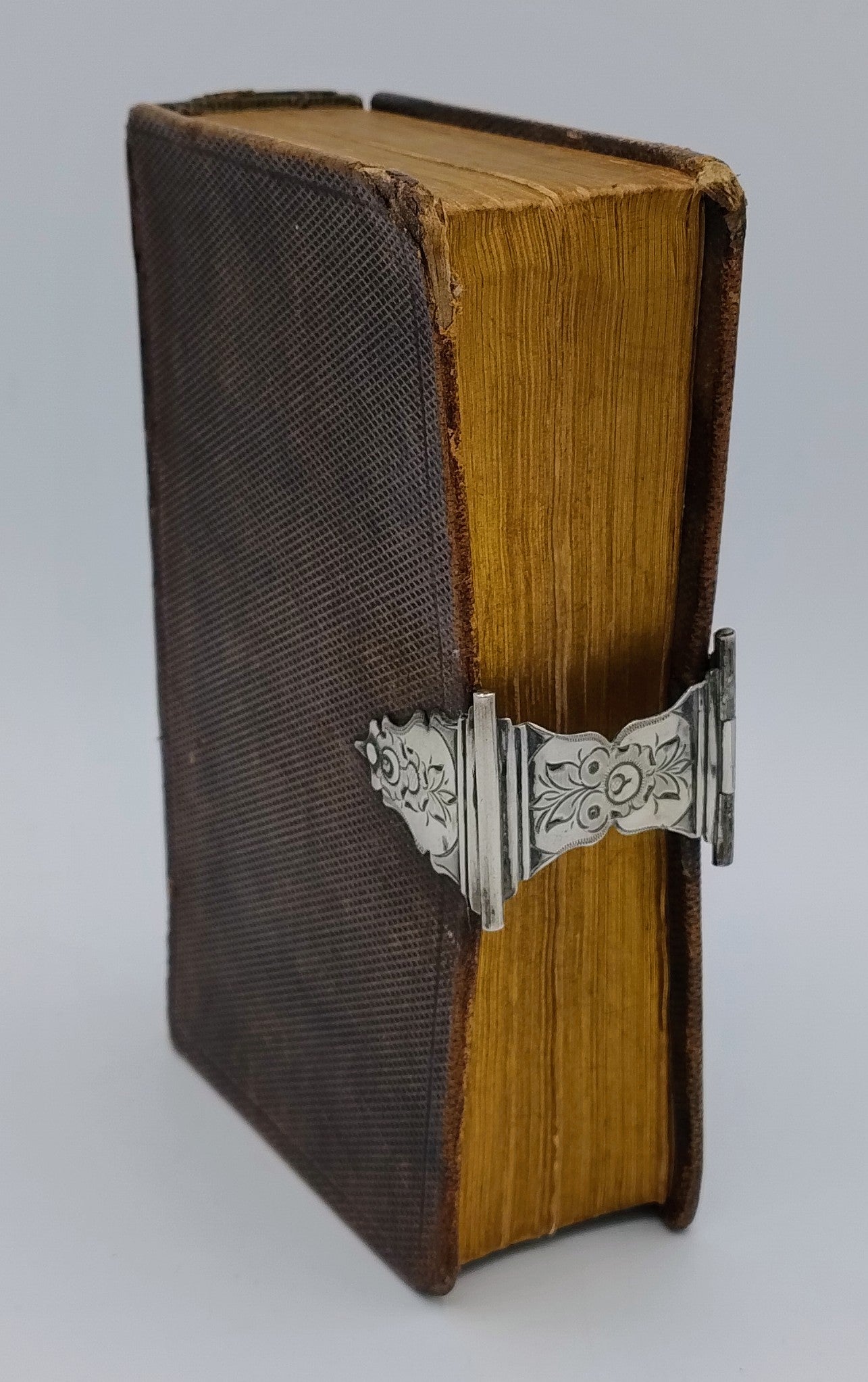 Bibel mit Silberschloss, J. Kooiman, Schoonhoven, 1863