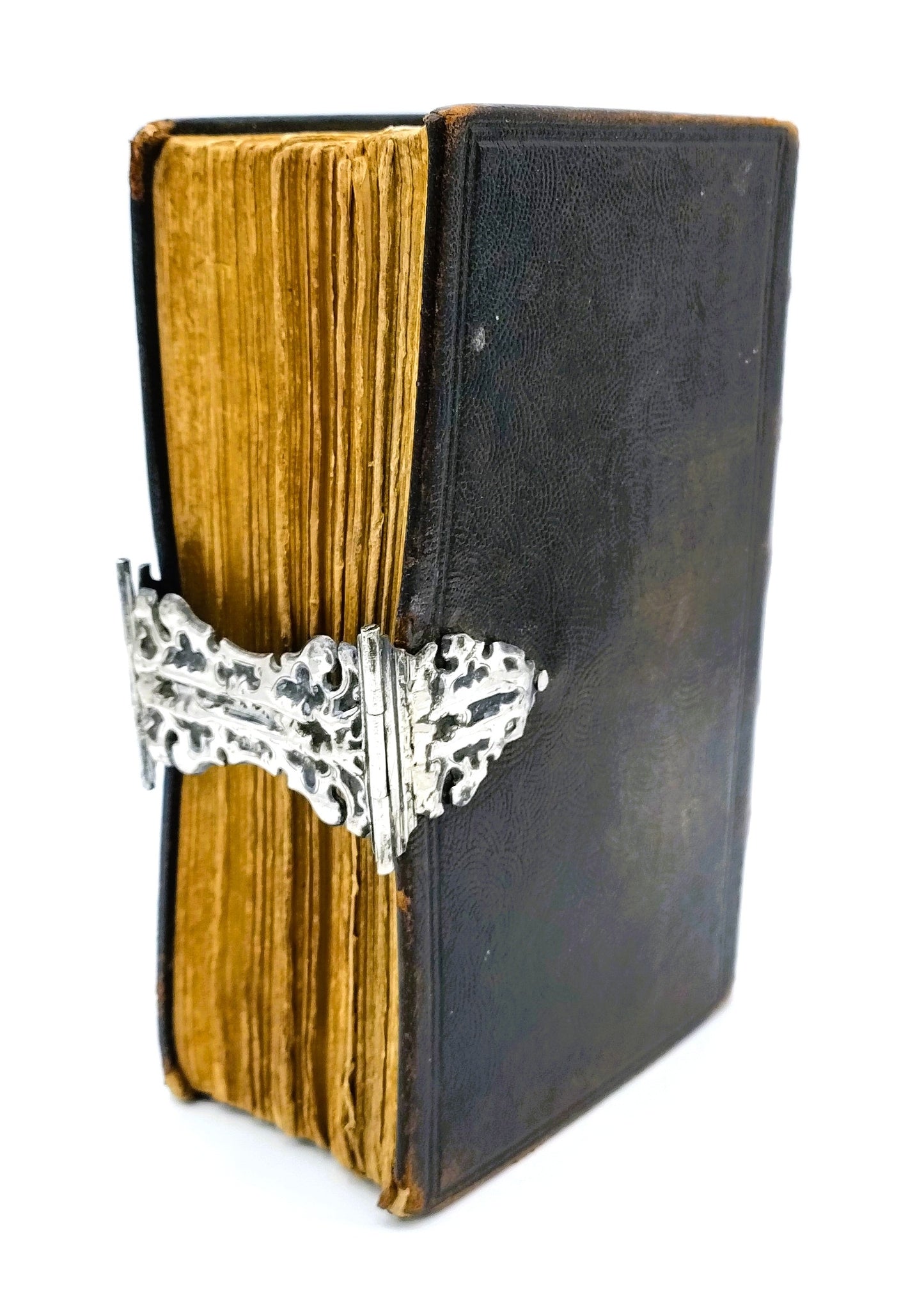 Bijbel met zilveren slot, 1875