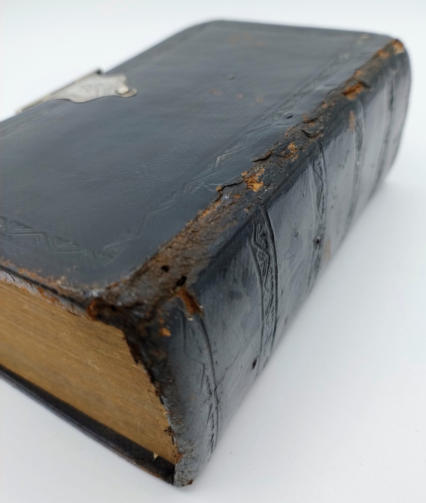 Bibel mit Silberschloss, J. Kooiman, Schoonhoven, 1874