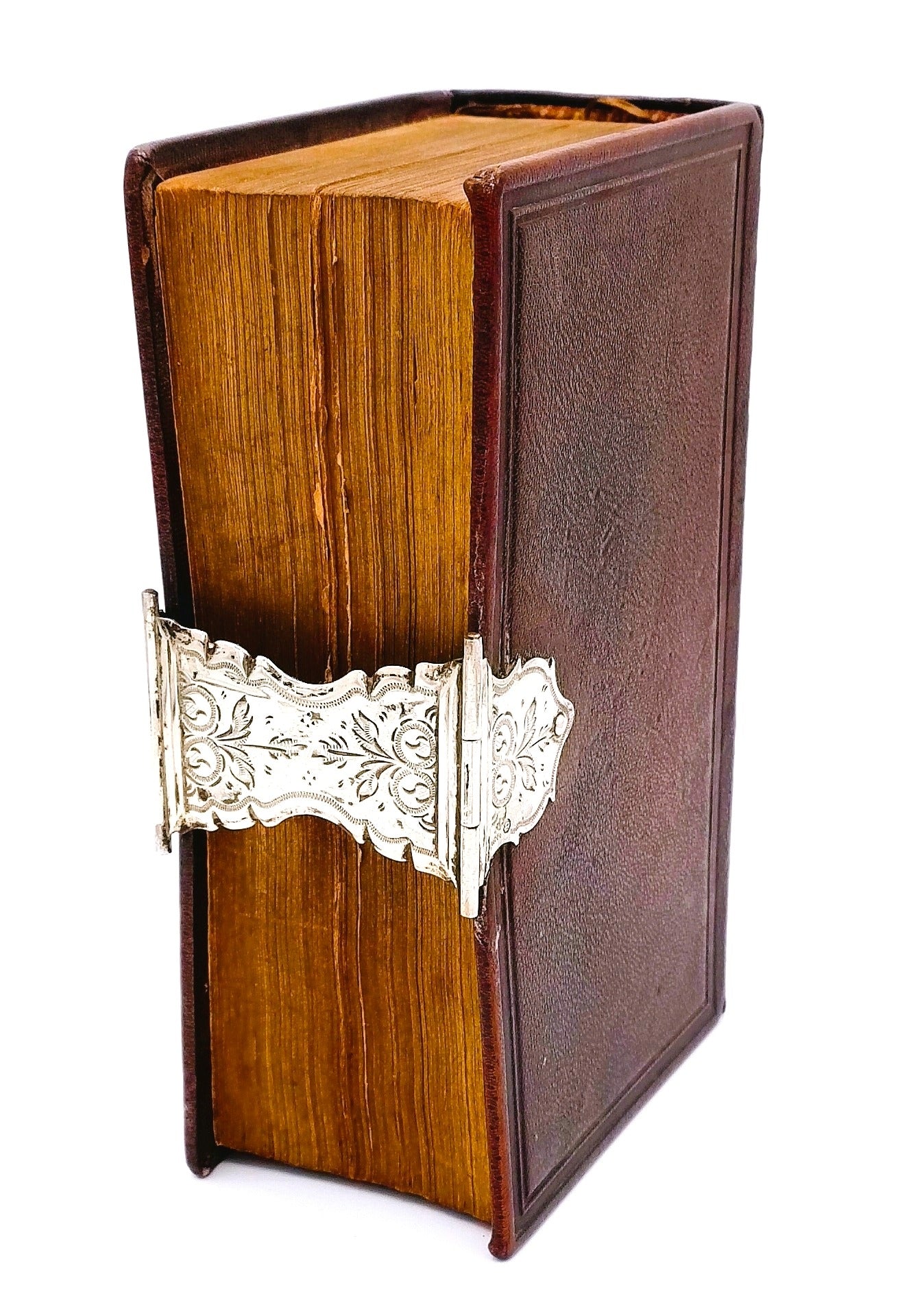 Bibel mit Silberverschluss, AJ Nobel, Schoonhoven, 1880