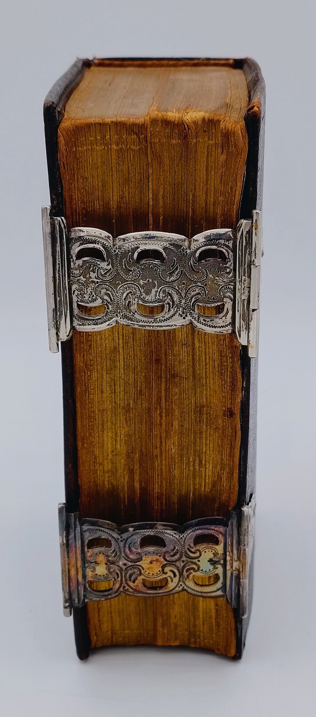 Bibel mit Silberverschlüssen, AJ Nobel, Schoonhoven, 1873