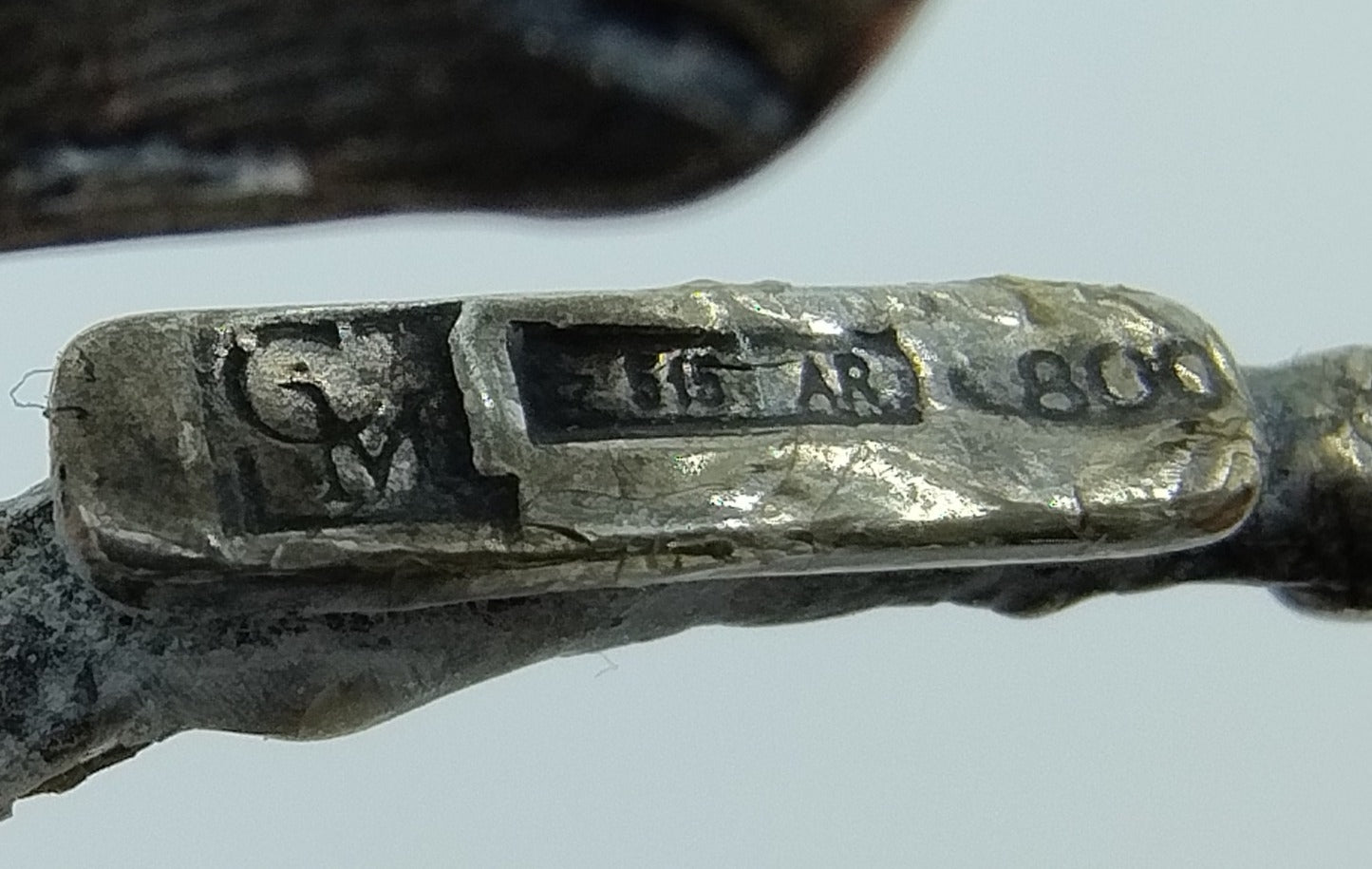 Zilveren miniatuur vlinder, Fa. C. Marco srl, Arezzo, 20e eeuws