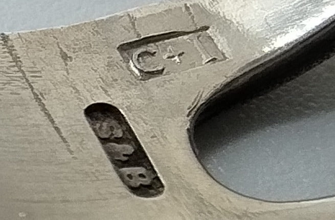 Zilveren ring met agaat, 925, 18 mm
