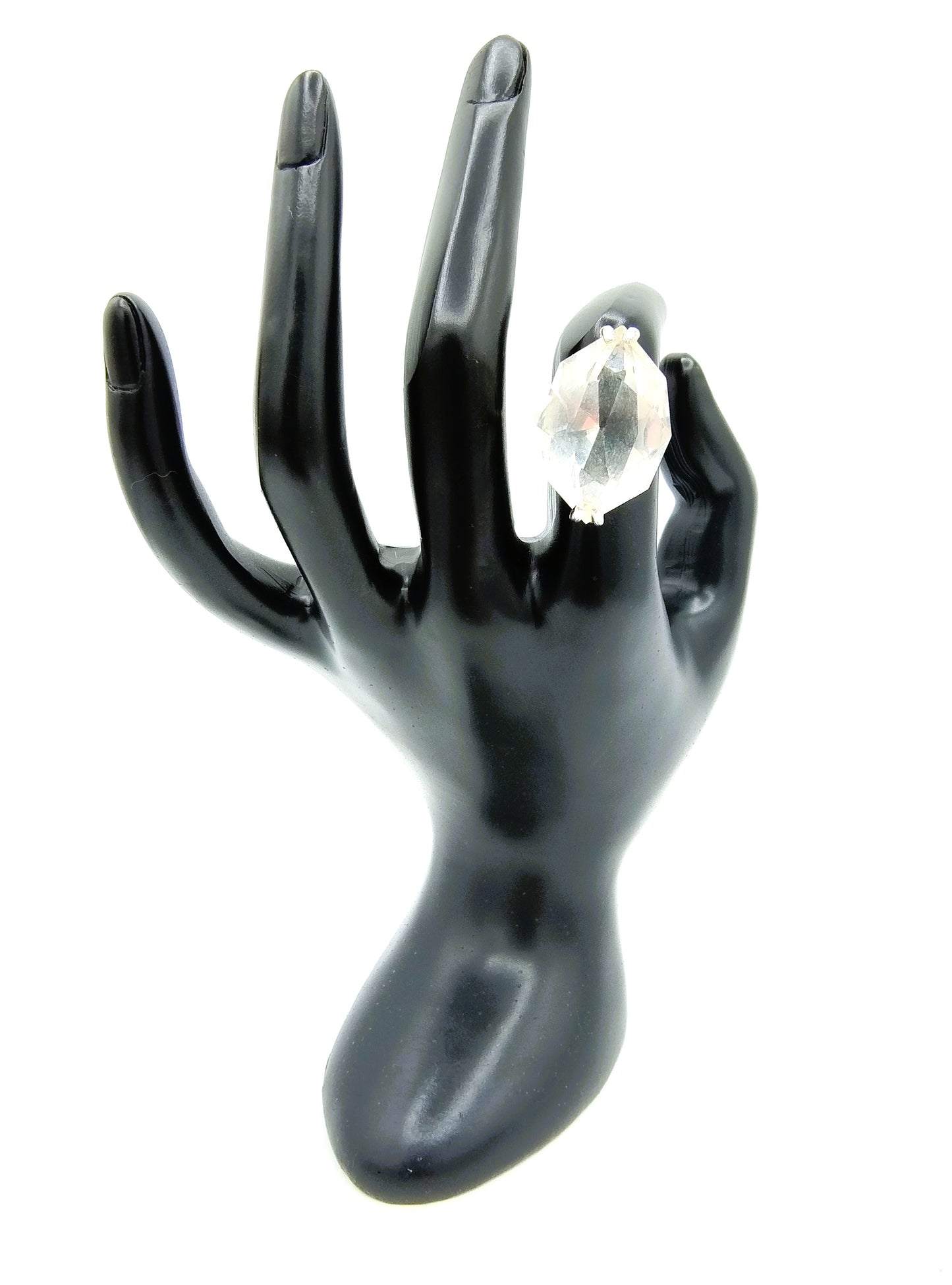 Zilveren ring met zirkonia, 835, 18 mm