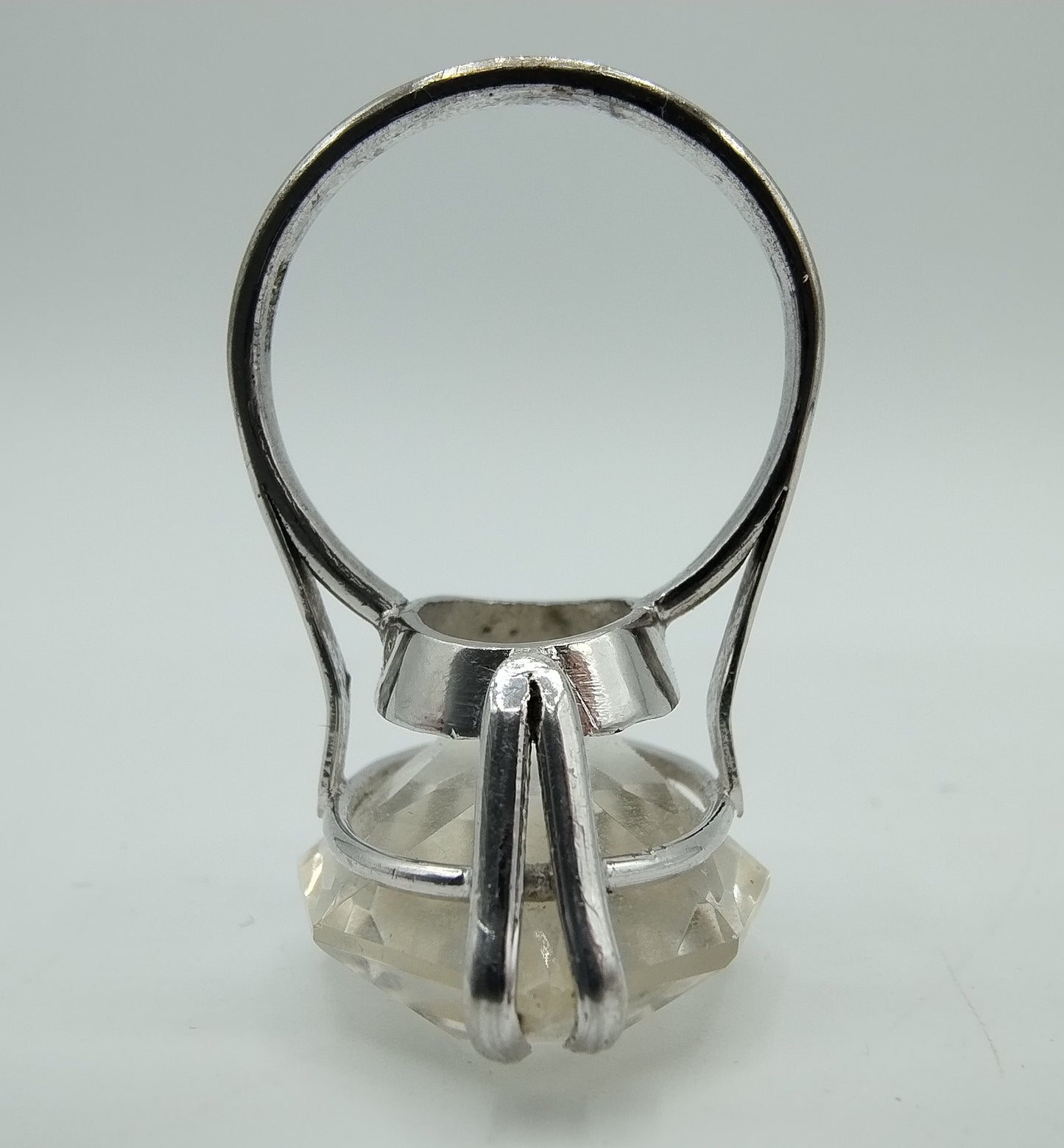 Zilveren ring met zirkonia, 835, 18 mm