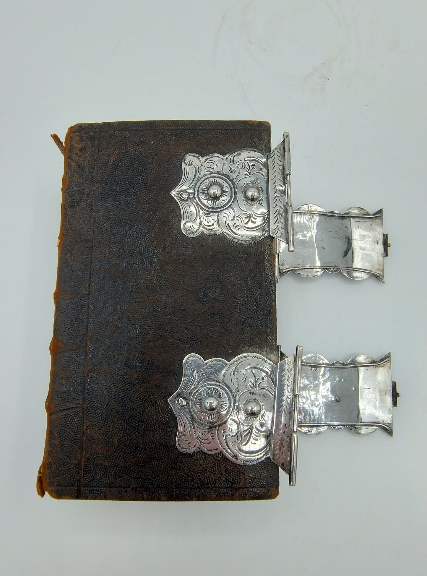 Bibel mit Silberverschlüssen, JJ Lazonder, Schoonhoven, 1868