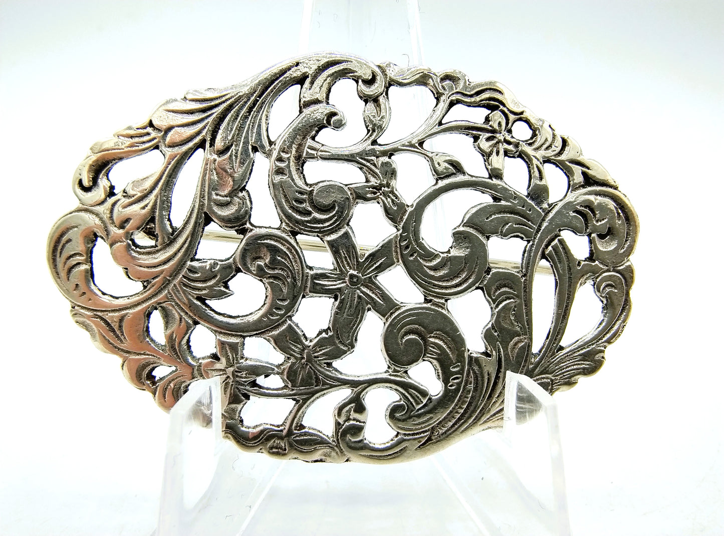 Zilveren broche, Fa. Niekerk, Schoonhoven, 20e eeuws