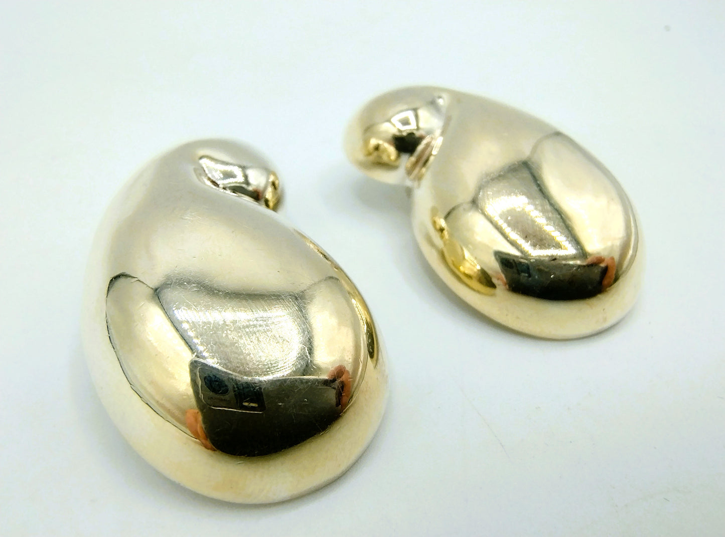 Zilveren oorbellen, clip, 925