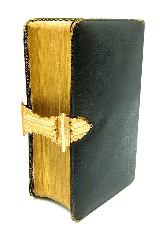 Bijbel met gouden slot, 19e eeuws