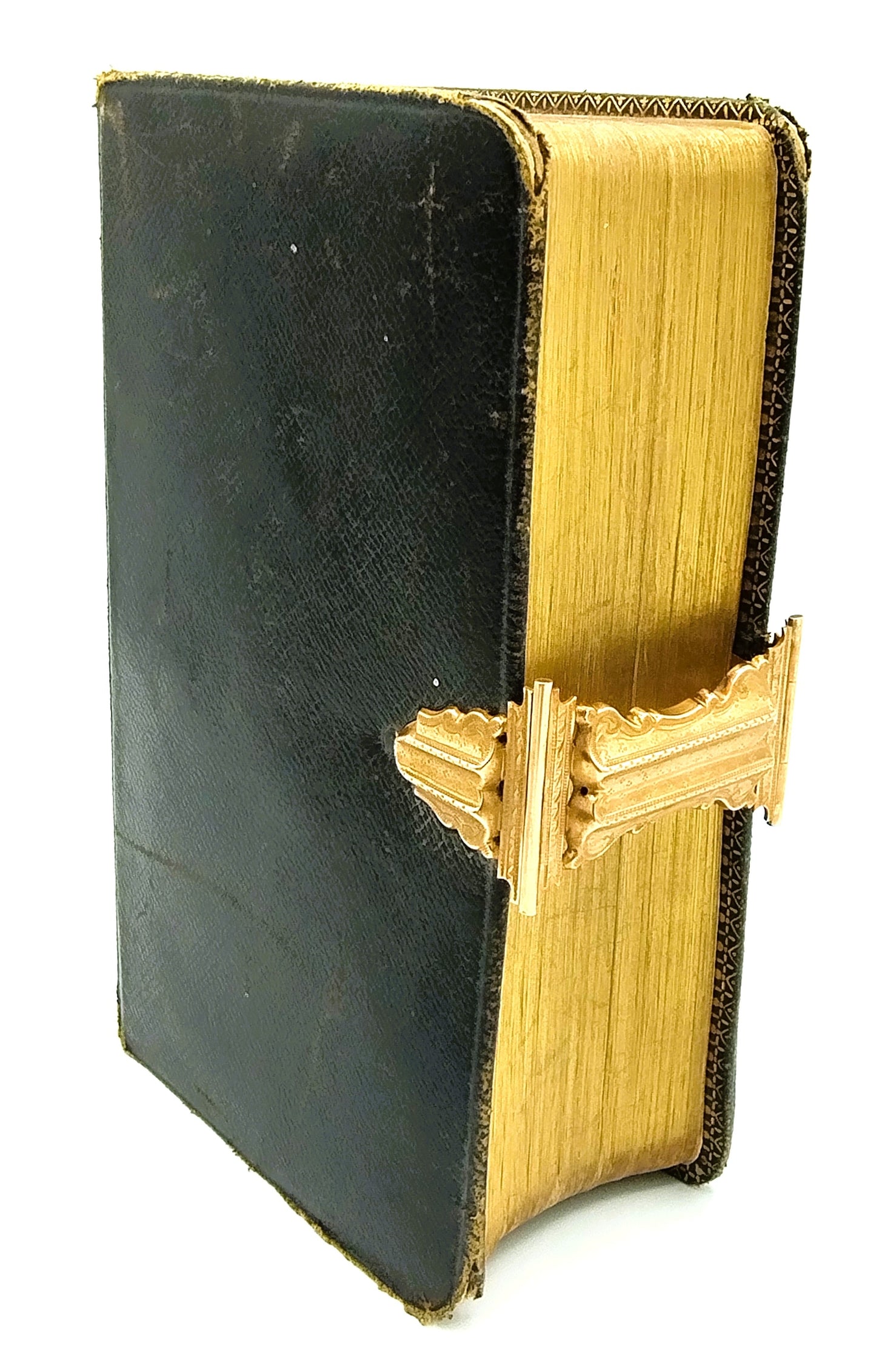 Bible with gold clasp, 1884