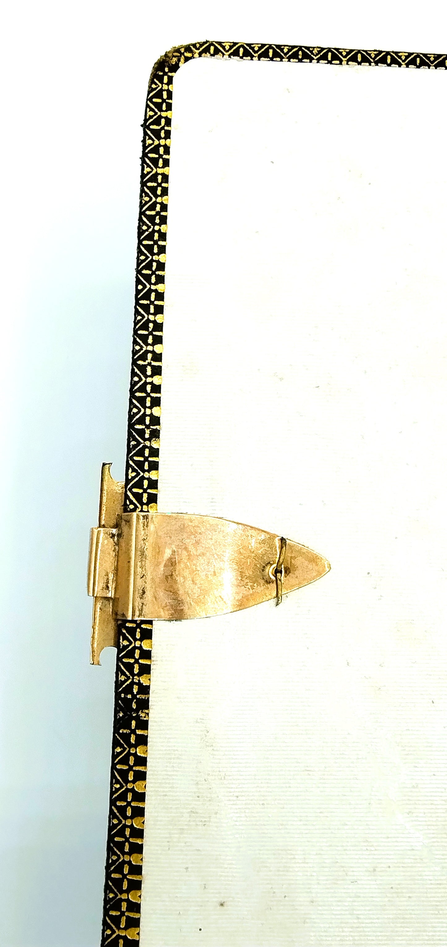 Bible with gold clasp, 1884